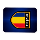 Roemeense vlag magneet (Horizontaal)