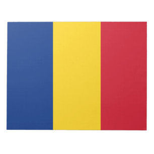 Roemeense vlag notitieblok