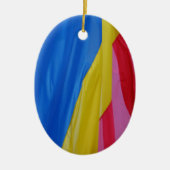 Roemeense vlag Ornament (Voorkant)