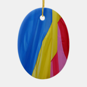 Roemeense vlag Ornament