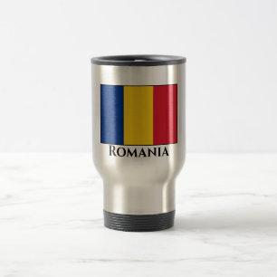 Roemeense vlag reisbeker