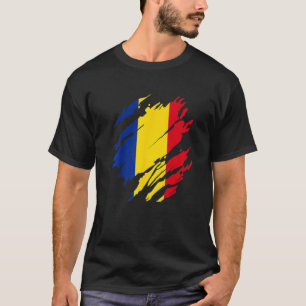 Roemeense vlag Roemenië T-shirt