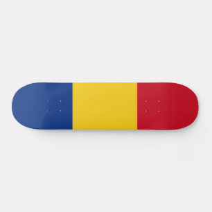 Roemeense vlag skateboard