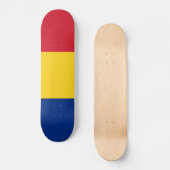 Roemeense vlag skateboard (Voorkant)