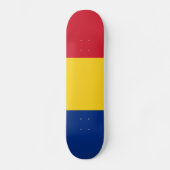 Roemeense vlag skateboard (Voorkant)