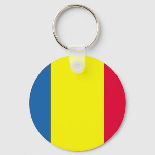 Roemeense vlag sleutelhanger