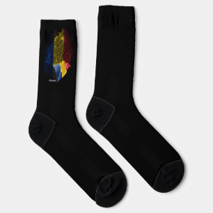 Roemeense vlag sokken