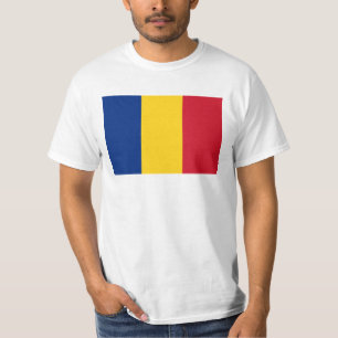 Roemeense vlag t-shirt
