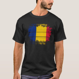 Roemeense vlag t-shirt