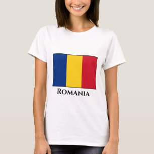 Roemeense vlag t-shirt