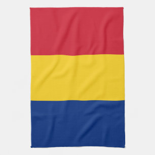 Roemeense vlag theedoek