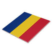 Roemeense vlag Tile Tegeltje (Zijkant)