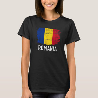 - roemeense vlag voor roemenië t-shirt