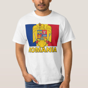 Roemeense wapenschild t-shirt