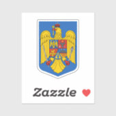 Roemeense wapenstilstand sticker (Vel)