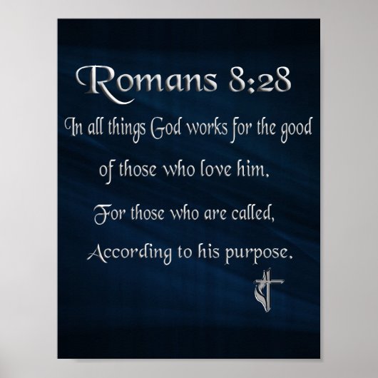 roemenië 8:28 poster (Voorkant)