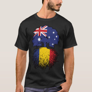 Roemenië - Australische Australië - boomstammen T-shirt