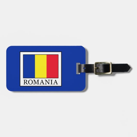Roemenië Bagagelabel (Voorkant horizontaal)