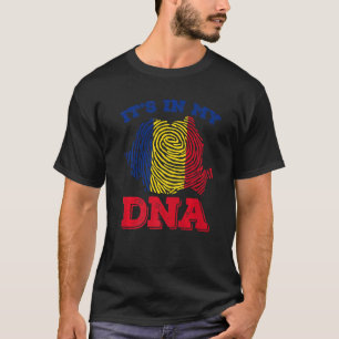 ROEMENIË, het zit in mijn DNA, Proud Romanians Vli T-shirt
