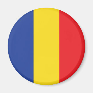 Roemenië land ronde vlag magneet