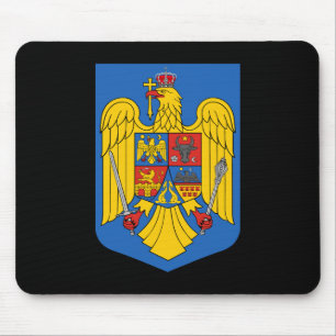 Roemenië land wapen wapens symbool embleem vlag muismat