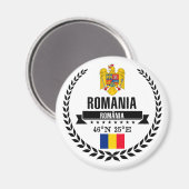 Roemenië Magneet (Voorkant / Achterkant)