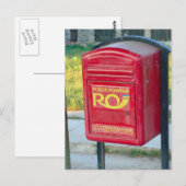 Roemenië, postbus briefkaart (Voorkant / Achterkant)