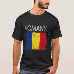 Roemenië: Roemeense vlaggepride T-shirt