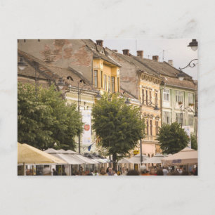 Roemenië, Sibiu. Nieuwe Stad. RF) Briefkaart