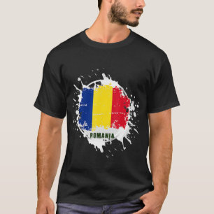 Roemenië Splash T-shirt