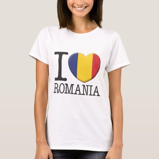Roemenië T-shirt (Voorkant)