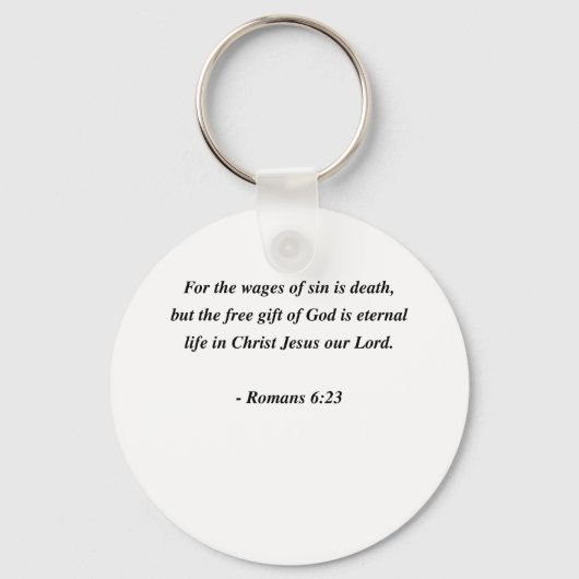 ROEMENS 6:23 SLEUTELHANGER (Voorkant)