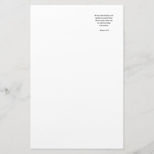 ROEMENS 8:28 BRIEFPAPIER
