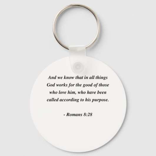 ROEMENS 8:28 SLEUTELHANGER (Voorkant)