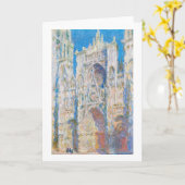 Roen Cathedral (Sunlight), Monet Kaart (Gele Bloem)