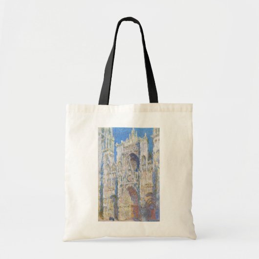 Roen Cathedral (zonlicht), Monet Tote Bag (Voorkant)