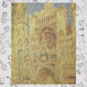 Roen Cathedral, zonsondergang door Claude Monet Legpuzzel