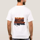 Roep het Onoverwinnelijke aan T-shirt (Achterkant)