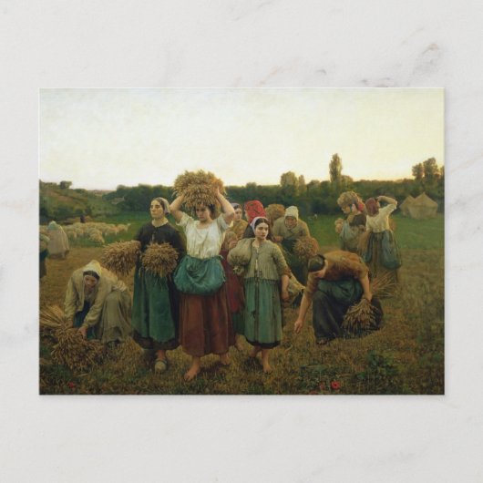 Roep in de Gleaners, 1859 Briefkaart (Voorkant)