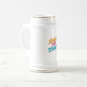 Roep je kracht op bierpul (Voorkant links)