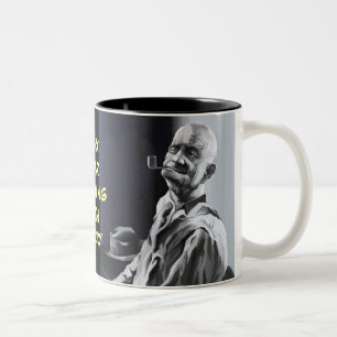 Roep je morgen met Rocky Tweekleurige Koffiemok