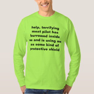roep om hulp t-shirt