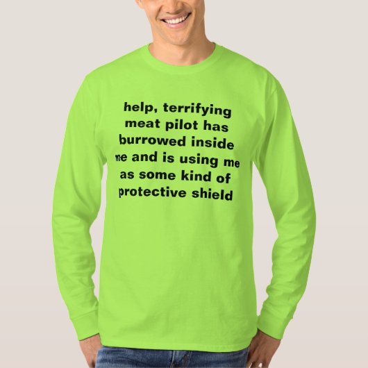 roep om hulp t-shirt (Voorkant)
