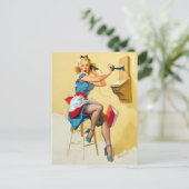 Roep omhoog briefkaart (Staand voorkant)