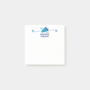 Roep uit voor automatiseringsengineers post-it® notes