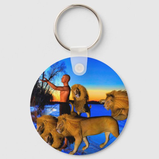 Roep van de Wildernis Sleutelhanger (Voorkant)