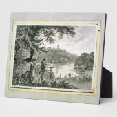 Roepende kaart van Humphrey Repton, gegraveerd doo Fotoplaat (Zijkant)