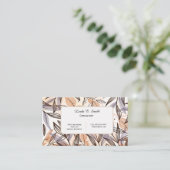 Roepkaart Contactkaartje (Staand voorkant)