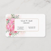 Roepkaart Contactkaartje (Voorkant)