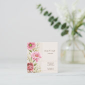 Roepkaart Contactkaartje (Staand voorkant)